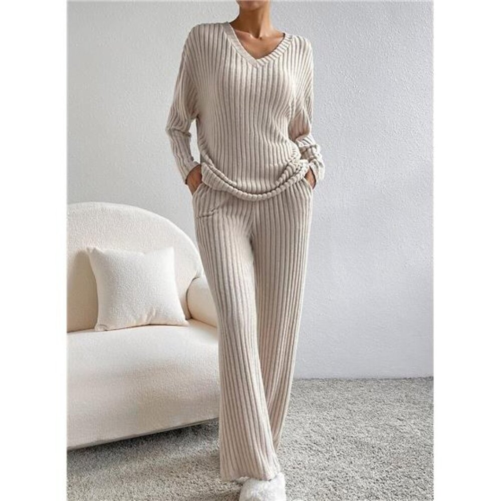 Women's Pajama Set, 2 Piece Lounge Sets - Picture 4 of 7